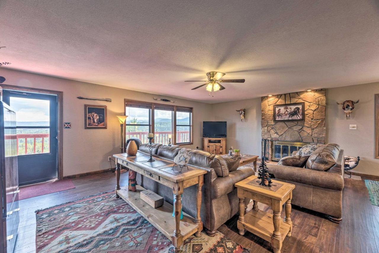 Mountains Majesty Cabin With Hot Tub And Mtn Views! Βίλα Ruidoso Εξωτερικό φωτογραφία