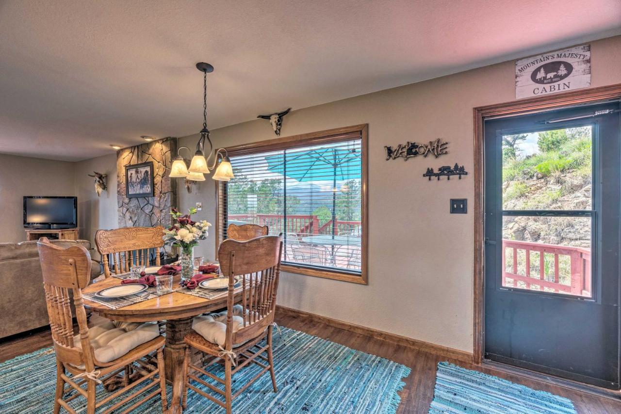 Mountains Majesty Cabin With Hot Tub And Mtn Views! Βίλα Ruidoso Εξωτερικό φωτογραφία