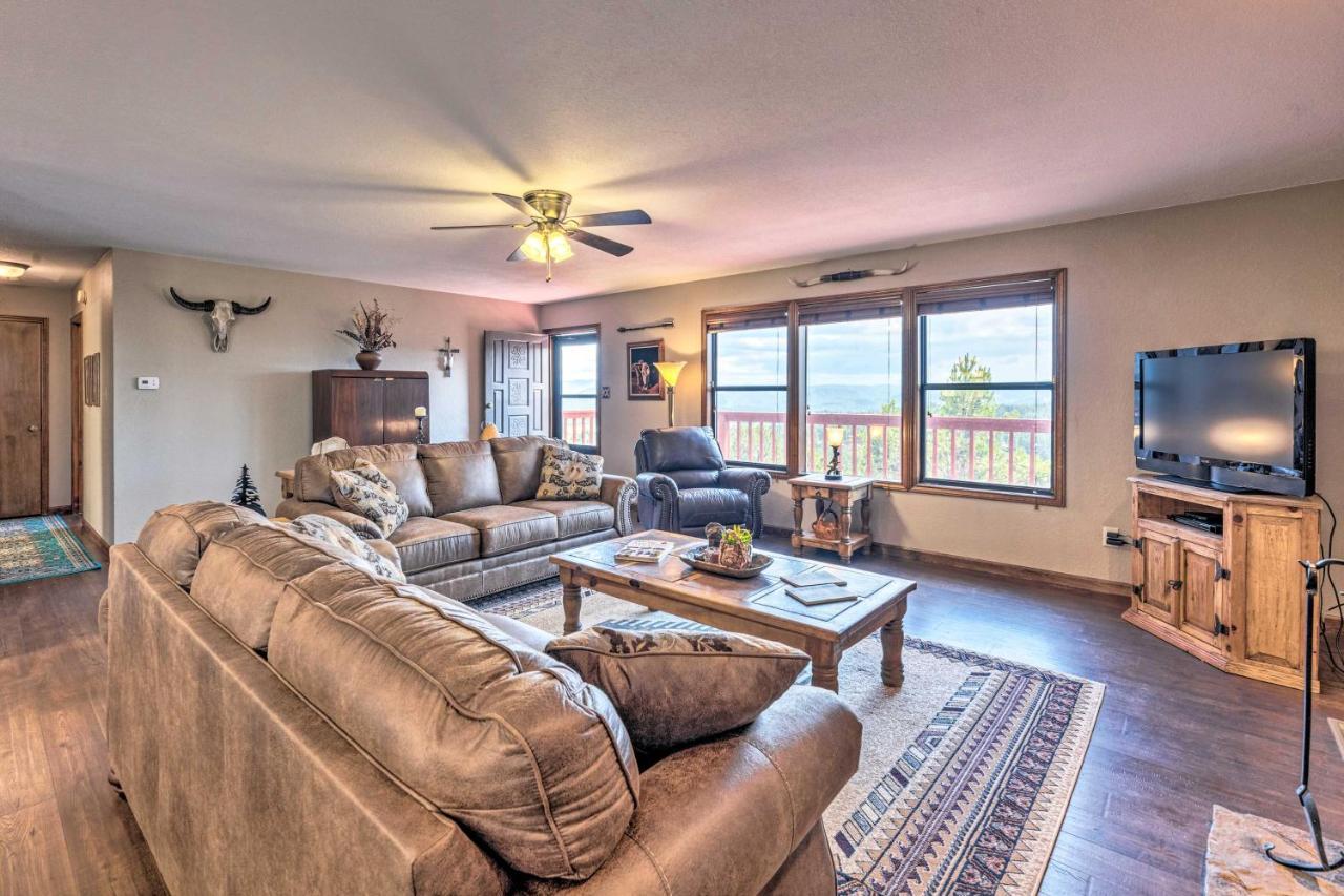 Mountains Majesty Cabin With Hot Tub And Mtn Views! Βίλα Ruidoso Εξωτερικό φωτογραφία