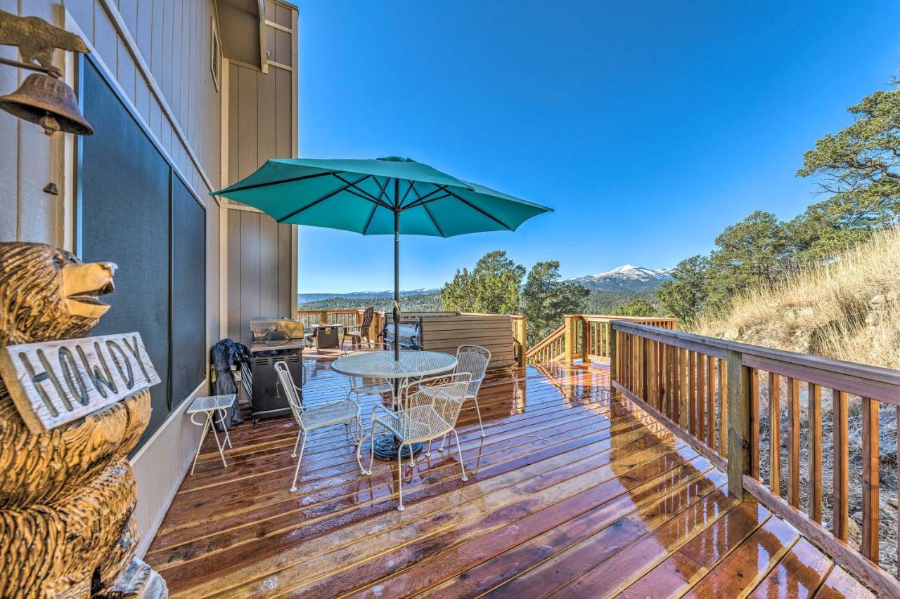 Mountains Majesty Cabin With Hot Tub And Mtn Views! Βίλα Ruidoso Εξωτερικό φωτογραφία