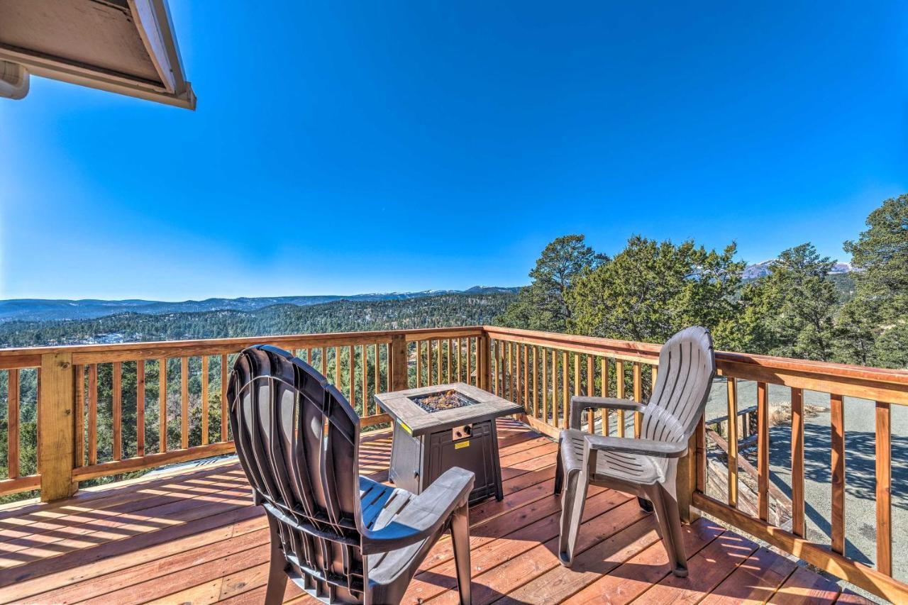 Mountains Majesty Cabin With Hot Tub And Mtn Views! Βίλα Ruidoso Εξωτερικό φωτογραφία