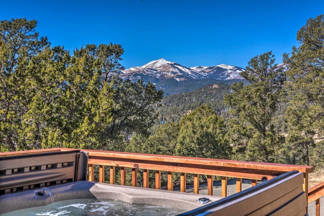 Mountains Majesty Cabin With Hot Tub And Mtn Views! Βίλα Ruidoso Εξωτερικό φωτογραφία