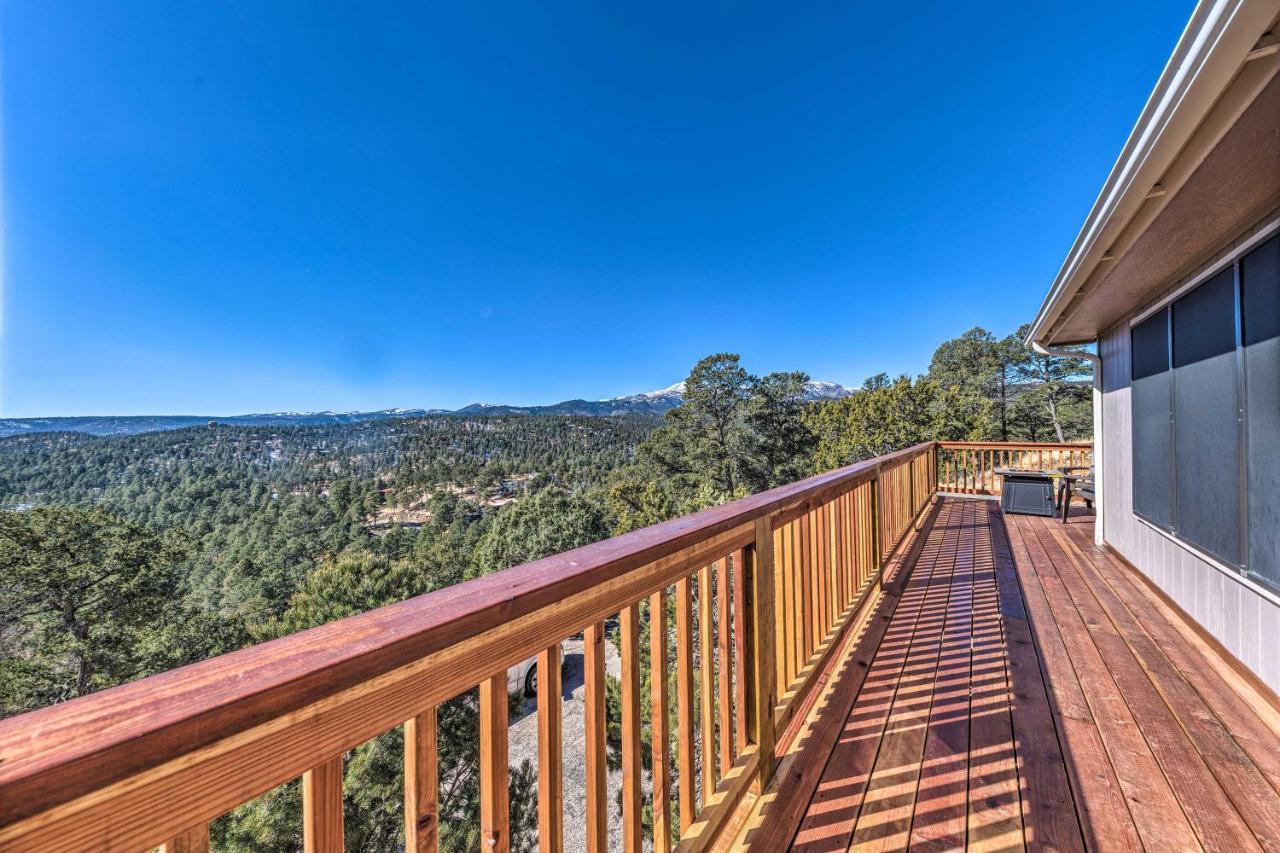 Mountains Majesty Cabin With Hot Tub And Mtn Views! Βίλα Ruidoso Εξωτερικό φωτογραφία