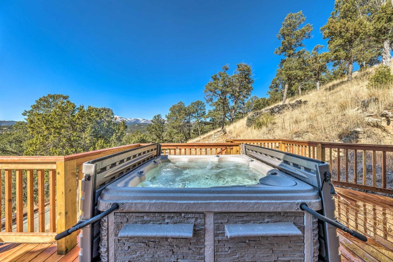 Mountains Majesty Cabin With Hot Tub And Mtn Views! Βίλα Ruidoso Εξωτερικό φωτογραφία