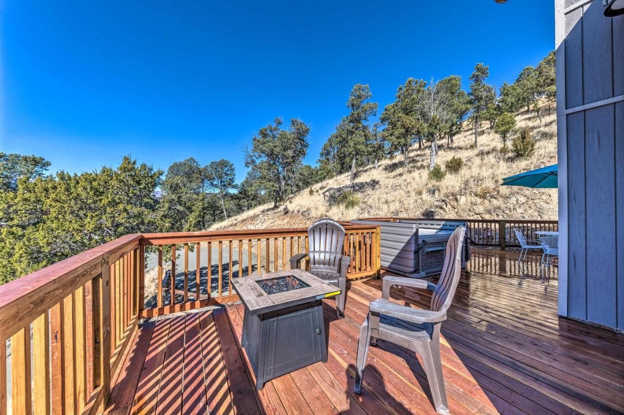 Mountains Majesty Cabin With Hot Tub And Mtn Views! Βίλα Ruidoso Εξωτερικό φωτογραφία