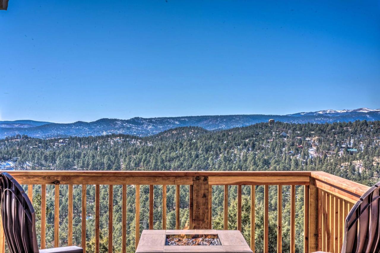 Mountains Majesty Cabin With Hot Tub And Mtn Views! Βίλα Ruidoso Εξωτερικό φωτογραφία