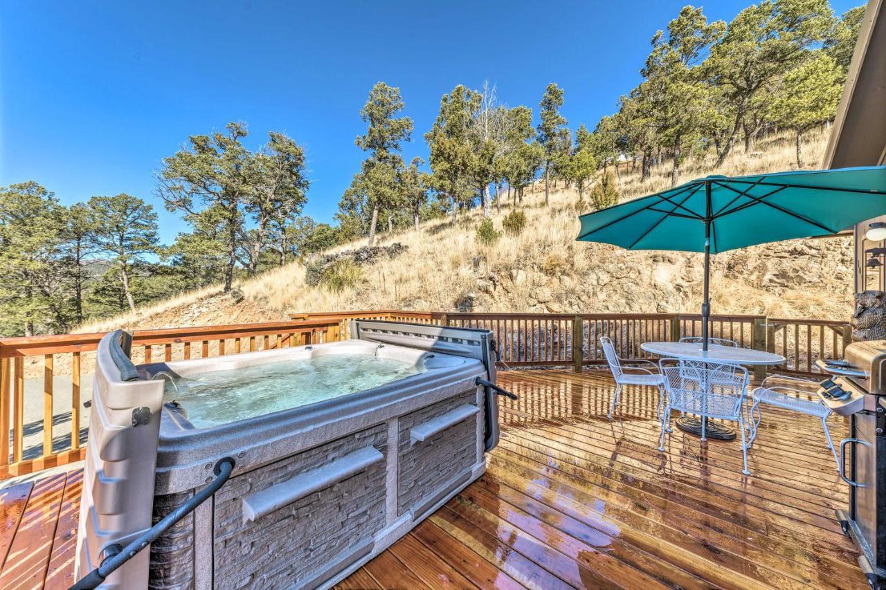 Mountains Majesty Cabin With Hot Tub And Mtn Views! Βίλα Ruidoso Εξωτερικό φωτογραφία