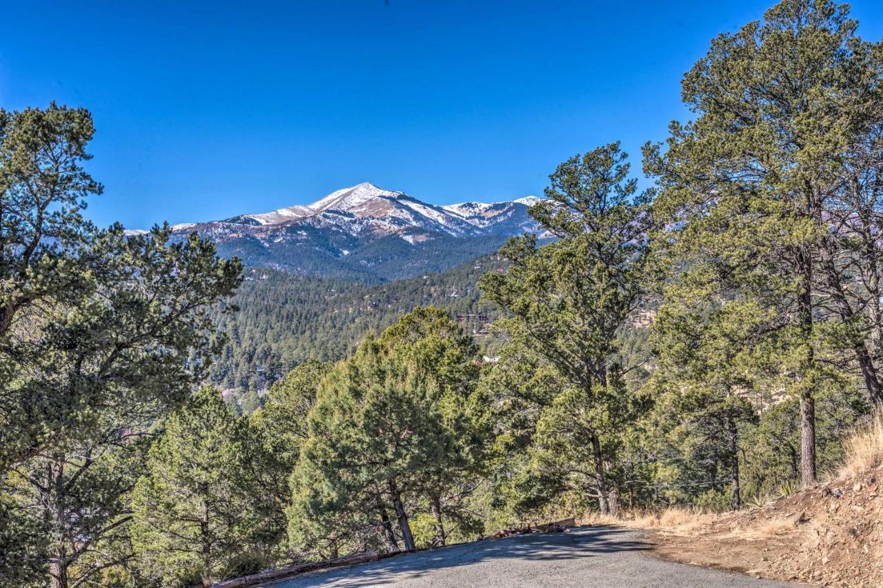 Mountains Majesty Cabin With Hot Tub And Mtn Views! Βίλα Ruidoso Εξωτερικό φωτογραφία